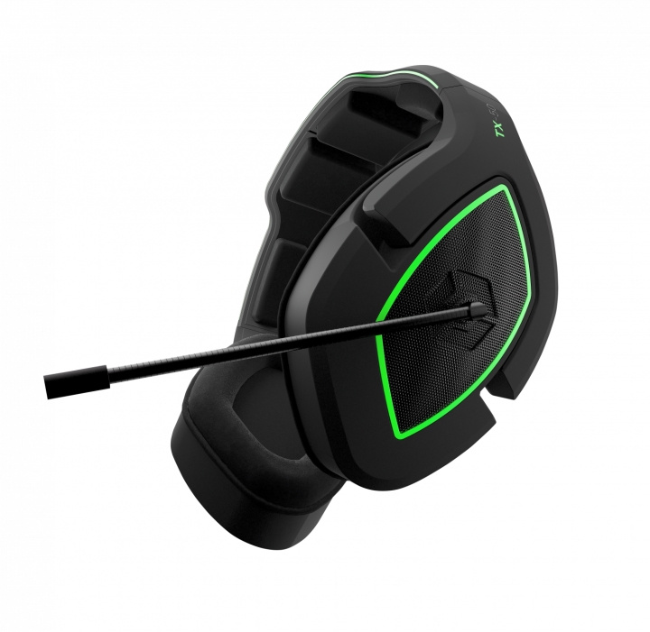 Gioteck TX-50 RF Stereo Gaming Headset (Zwart/Groen) (Uni) in de groep COMPUTERS & RANDAPPARATUUR / GAMING / Koptelefoon bij TP E-commerce Nordic AB (C85359)