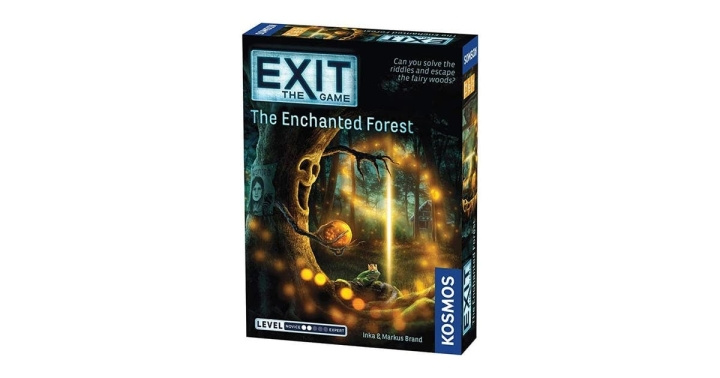 Exit: Escape Room 10: The Enchanted Forest (EN) (KOS1505) in de groep SPEELGOED, KINDER- & BABYPRODUCTEN / Speelgoed / Bordspellen / Familiespellen bij TP E-commerce Nordic AB (C85369)