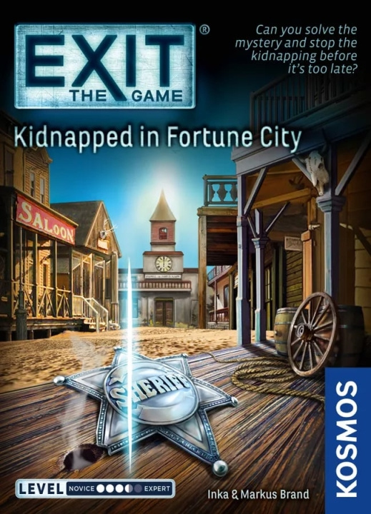 Exit: Escape Room - Kidnapped in Fortune City (EN) (KOS1600) in de groep SPEELGOED, KINDER- & BABYPRODUCTEN / Speelgoed / Bordspellen / Familiespellen bij TP E-commerce Nordic AB (C85370)