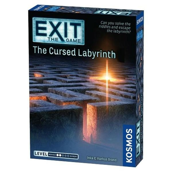 Exit: Escape Room 16: The Cursed Labyrinth (EN) (KOS1595) in de groep SPEELGOED, KINDER- & BABYPRODUCTEN / Speelgoed / Bordspellen / Familiespellen bij TP E-commerce Nordic AB (C85371)