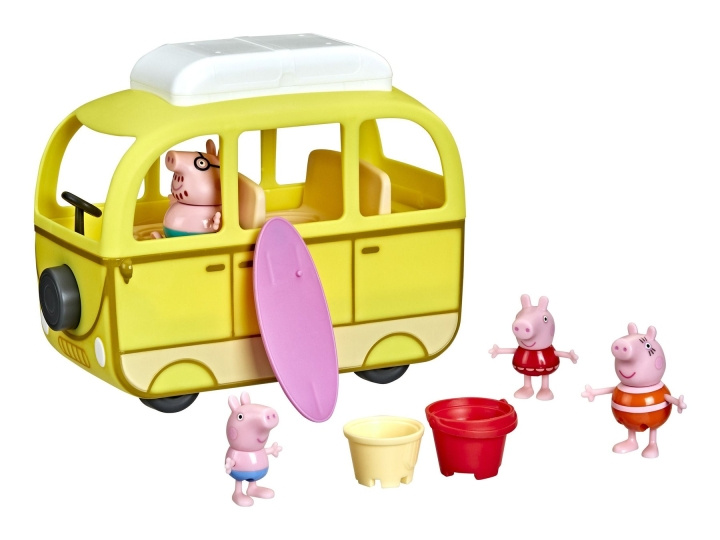 Peppa Pig Strandcamper (F3632) in de groep SPEELGOED, KINDER- & BABYPRODUCTEN / Speelgoed / Figuren & miniaturen bij TP E-commerce Nordic AB (C85420)