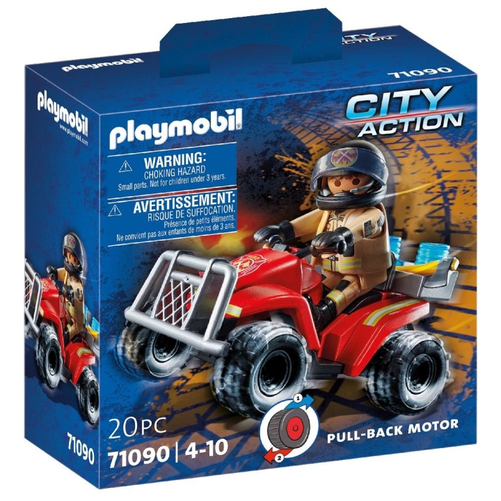 Playmobil Fire Rescue Quad (71090) in de groep SPEELGOED, KINDER- & BABYPRODUCTEN / Speelgoed / Speelgoed bij TP E-commerce Nordic AB (C85445)