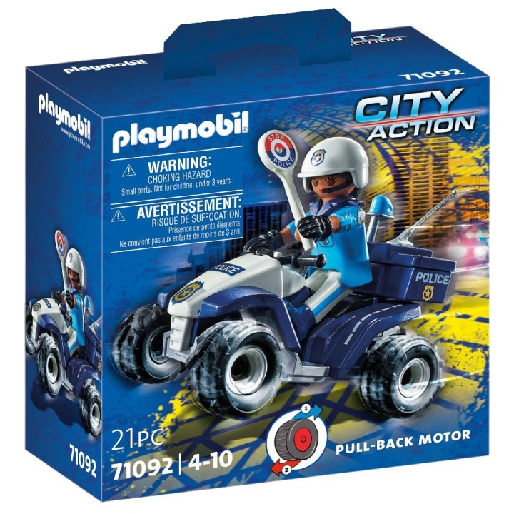 Playmobil Politie Quad (71092) in de groep SPEELGOED, KINDER- & BABYPRODUCTEN / Speelgoed / Speelset bij TP E-commerce Nordic AB (C85446)