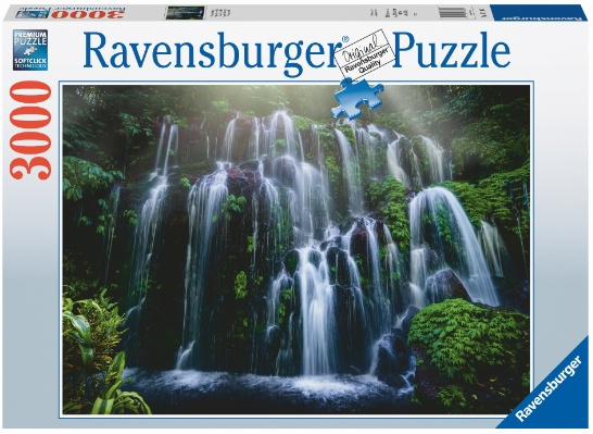 Ravensburger Waterval Retreat Bali 3000p (10217116) in de groep SPEELGOED, KINDER- & BABYPRODUCTEN / Speelgoed / Puzzels bij TP E-commerce Nordic AB (C85452)