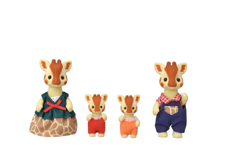 Sylvanian Families Highbranch giraffefamilie (5639) in de groep SPEELGOED, KINDER- & BABYPRODUCTEN / Speelgoed / Figuren, Miniaturen & accessoires bij TP E-commerce Nordic AB (C85458)