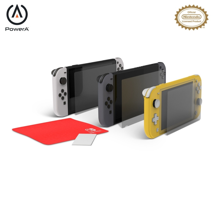 PowerA Anti-glare schermbeschermingsset /Nintendo Switch in de groep HOME ELECTRONICS / Spelconsoles en accessoires / Nintendo Switch bij TP E-commerce Nordic AB (C85468)