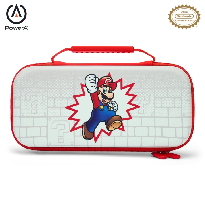 PowerA Beschermhoes - Steenbreekster Mario in de groep HOME ELECTRONICS / Spelconsoles en accessoires / Nintendo Switch bij TP E-commerce Nordic AB (C85470)