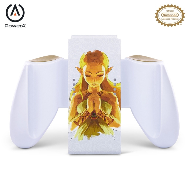 PowerA JOY-CON Comfort Grip - Prinses Zelda /Nintendo Switch in de groep HOME ELECTRONICS / Spelconsoles en accessoires / Nintendo Switch bij TP E-commerce Nordic AB (C85479)