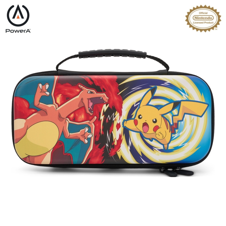 PowerA Beschermhoes voor Nintendo Switch - Pokémon: Charizard vs. Pikachu Vort in de groep HOME ELECTRONICS / Spelconsoles en accessoires / Nintendo Switch bij TP E-commerce Nordic AB (C85483)