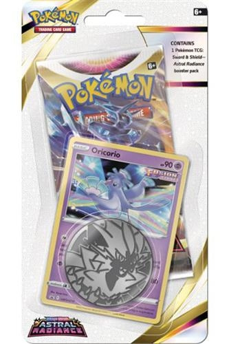 Pokémon Boosterpack - Astral Radiance - Oricorio in de groep SPEELGOED, KINDER- & BABYPRODUCTEN / Speelgoed bij TP E-commerce Nordic AB (C85500)