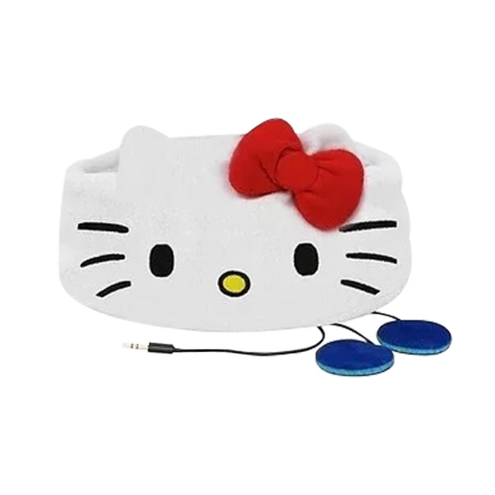 OTL Kids Audio Band hoofdtelefoon - Hello Kitty (HK0798) in de groep HOME ELECTRONICS / Audio & Beeld / Koptelefoon & Accessoires / Koptelefoon bij TP E-commerce Nordic AB (C85519)