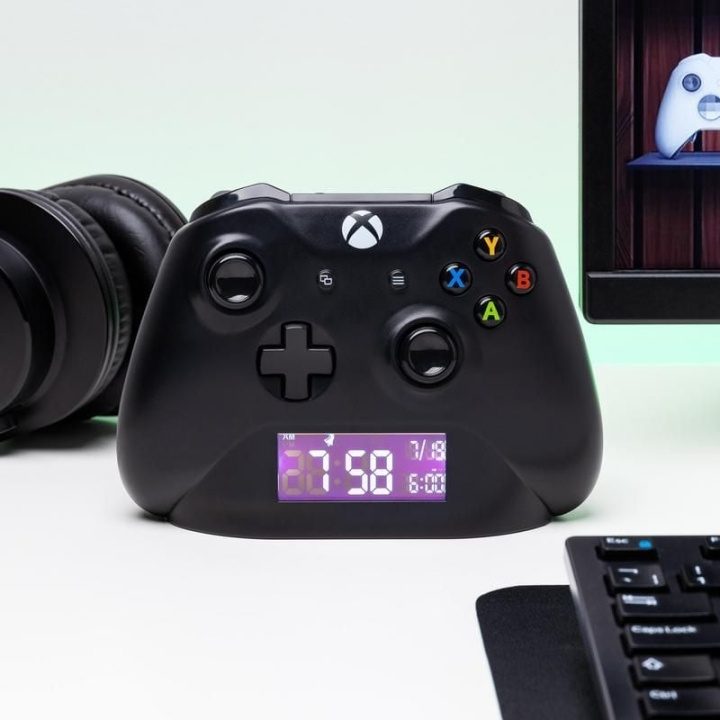 Paladone XBOX zwarte wekker in de groep HUISHOUDEN & TUIN / Horloges & Tellers / Wekkers bij TP E-commerce Nordic AB (C85626)