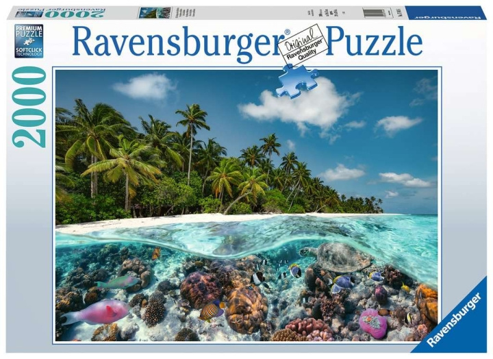 Ravensburger Duiken in de Malediven 2000p - (10217441) in de groep SPEELGOED, KINDER- & BABYPRODUCTEN / Speelgoed / Puzzels bij TP E-commerce Nordic AB (C85669)