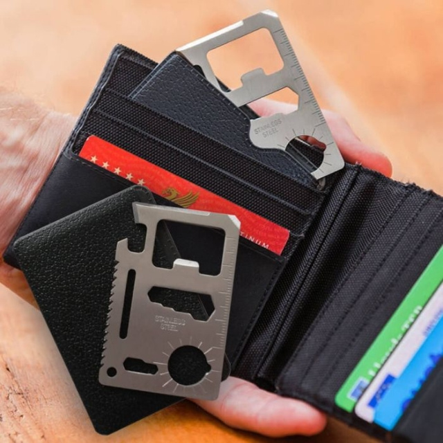 MikaMax CREDITCARD MULTITOOL in de groep SPORT, VRIJE TIJD & HOBBY / Leuke dingen / Handige spullen bij TP E-commerce Nordic AB (C85694)