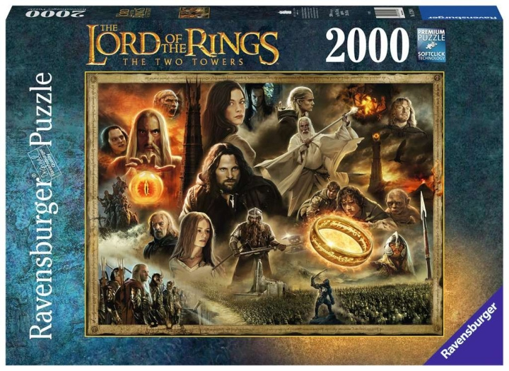 Ravensburger Lord Of The Rings De Twee Torens 2000p - (10217294) in de groep SPEELGOED, KINDER- & BABYPRODUCTEN / Speelgoed / Puzzels bij TP E-commerce Nordic AB (C85711)