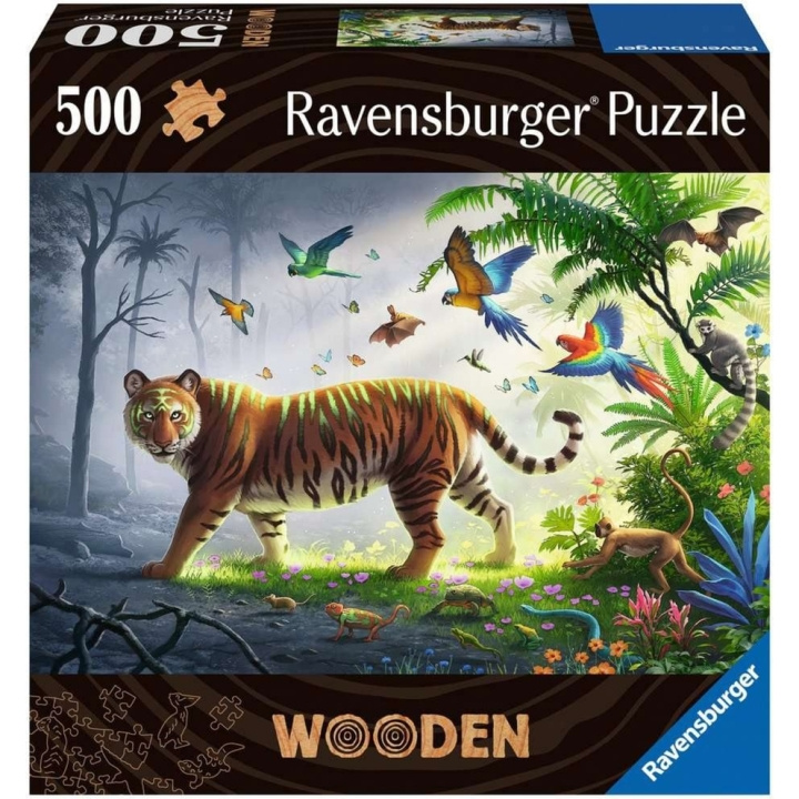 Ravensburger Houten tijger 500p - (10217514) in de groep SPEELGOED, KINDER- & BABYPRODUCTEN / Speelgoed / Puzzels bij TP E-commerce Nordic AB (C85717)