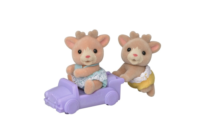 Sylvanian Families Rendier tweeling (5693) in de groep SPEELGOED, KINDER- & BABYPRODUCTEN / Speelgoed / Figuren, Miniaturen & accessoires bij TP E-commerce Nordic AB (C85722)