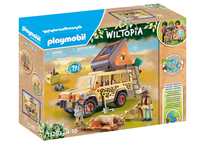 Playmobil Wiltopia - Cross-Country Voertuig met Leeuwen (71293) in de groep SPEELGOED, KINDER- & BABYPRODUCTEN / Speelgoed / Speelgoed bij TP E-commerce Nordic AB (C85730)