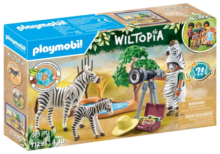 Playmobil Wiltopia - Dierenfotograaf (71295) in de groep SPEELGOED, KINDER- & BABYPRODUCTEN / Speelgoed / Speelgoed bij TP E-commerce Nordic AB (C85732)