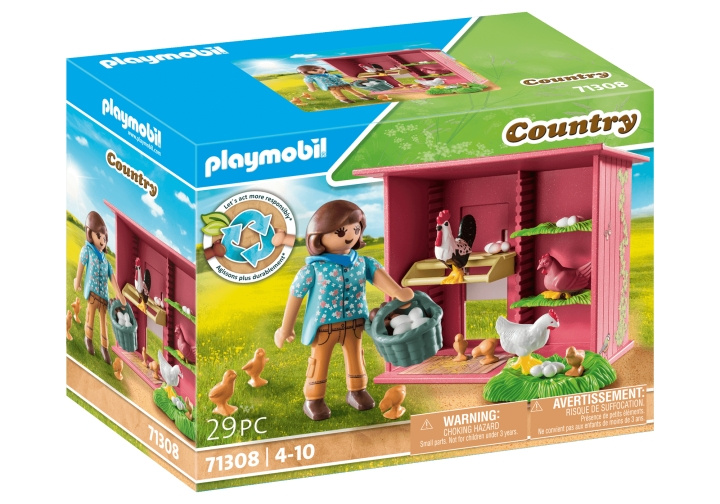 Playmobil Kippenhok (71308) in de groep SPEELGOED, KINDER- & BABYPRODUCTEN / Speelgoed / Speelgoed bij TP E-commerce Nordic AB (C85736)