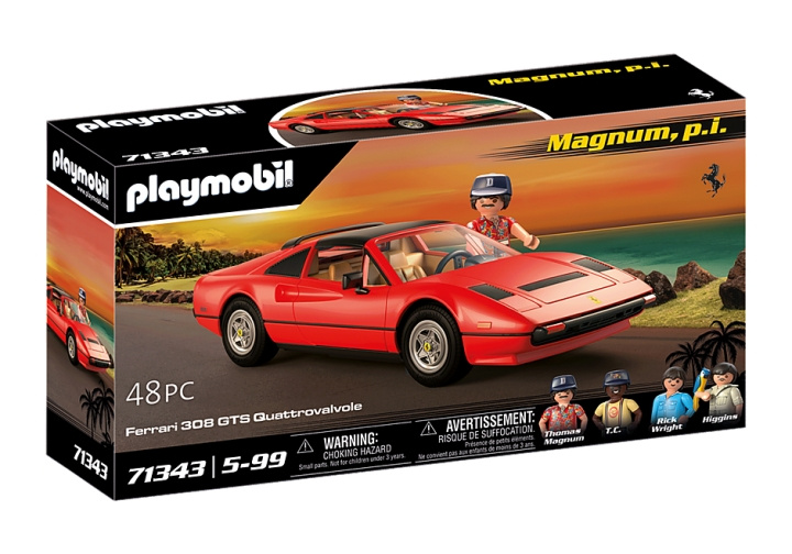 Playmobil Magnum, p.i. Ferrari 308 GTS Quattrovalvole (71343) in de groep SPEELGOED, KINDER- & BABYPRODUCTEN / Speelgoed / Speelgoed bij TP E-commerce Nordic AB (C85739)