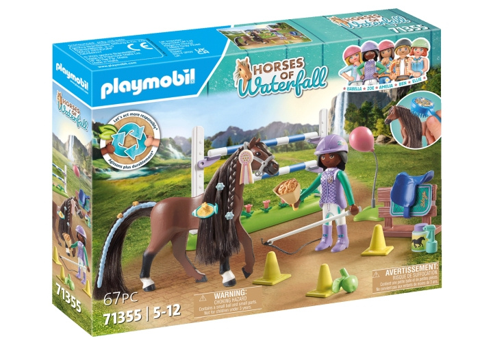 Playmobil Springarena met Zoë en Blaze (71355) in de groep SPEELGOED, KINDER- & BABYPRODUCTEN / Speelgoed / Speelset bij TP E-commerce Nordic AB (C85748)