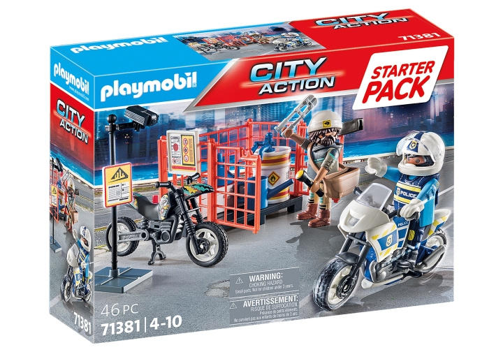 Playmobil Starterspakket Politie (71381) in de groep SPEELGOED, KINDER- & BABYPRODUCTEN / Speelgoed / Speelgoed bij TP E-commerce Nordic AB (C85751)