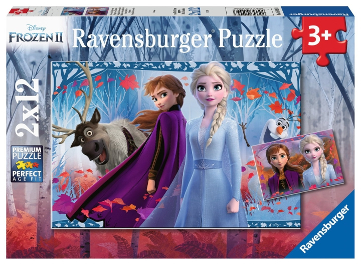 Ravensburger Frozen 2 Reis naar het onbekende 2x12p - 05009 in de groep SPEELGOED, KINDER- & BABYPRODUCTEN / Speelgoed / Puzzels bij TP E-commerce Nordic AB (C85765)