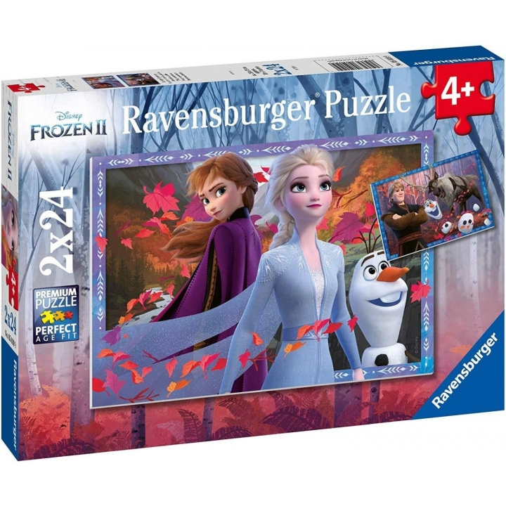 Ravensburger Frozen 2 Frosty Adventures 2x24p - 05010 in de groep SPEELGOED, KINDER- & BABYPRODUCTEN / Speelgoed / Puzzels bij TP E-commerce Nordic AB (C85766)