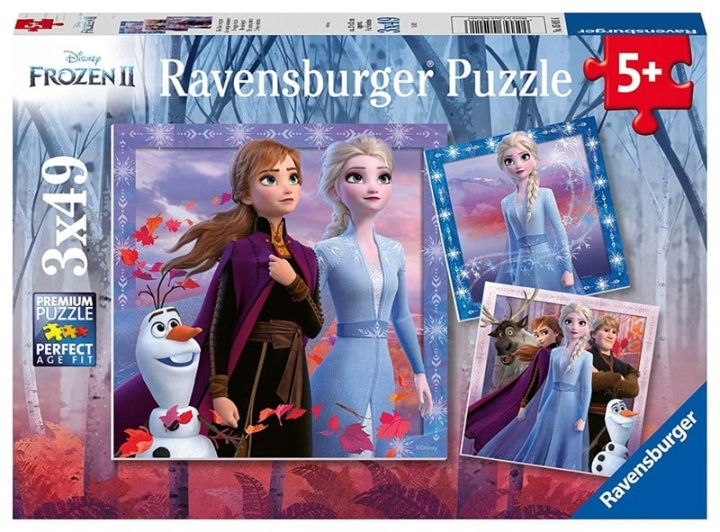 Ravensburger Frozen 2 De reis begint 3x49p - 05011 in de groep SPEELGOED, KINDER- & BABYPRODUCTEN / Speelgoed / Puzzels bij TP E-commerce Nordic AB (C85767)