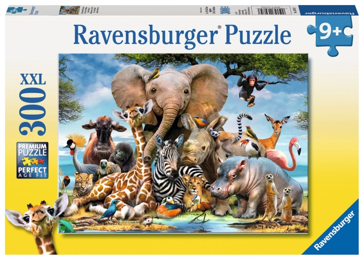 Ravensburger Afrikaanse vrienden 300p - 13075 in de groep SPEELGOED, KINDER- & BABYPRODUCTEN / Speelgoed / Puzzels bij TP E-commerce Nordic AB (C85779)