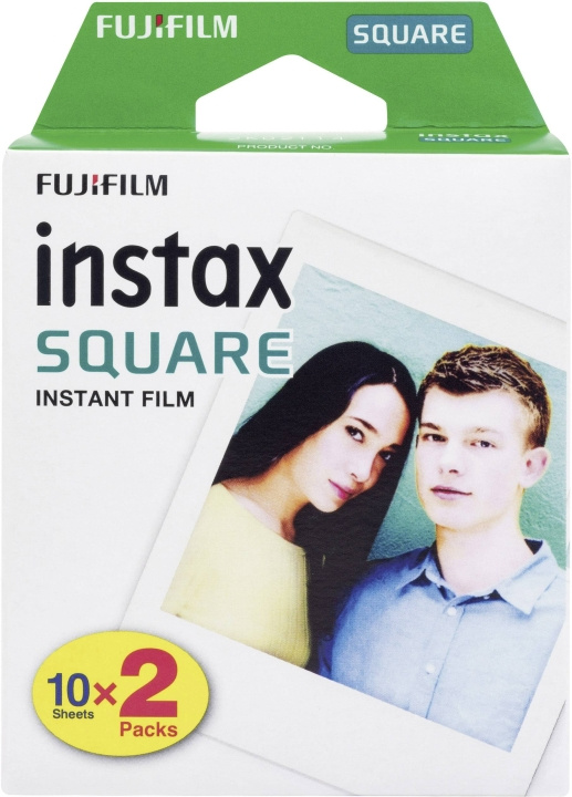 Fuji Instax Square film 20shots in de groep HOME ELECTRONICS / Foto & Video / Fotoapparatuur / Overige bij TP E-commerce Nordic AB (C85783)