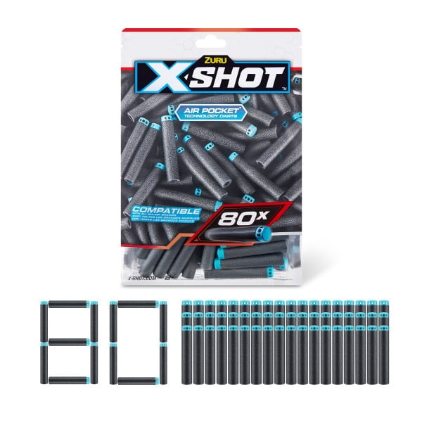 Zuru X-Shot X SHOT-Excel 80PK navulpijlen - (36589) in de groep SPEELGOED, KINDER- & BABYPRODUCTEN / Speelgoed / Actie spel bij TP E-commerce Nordic AB (C85799)