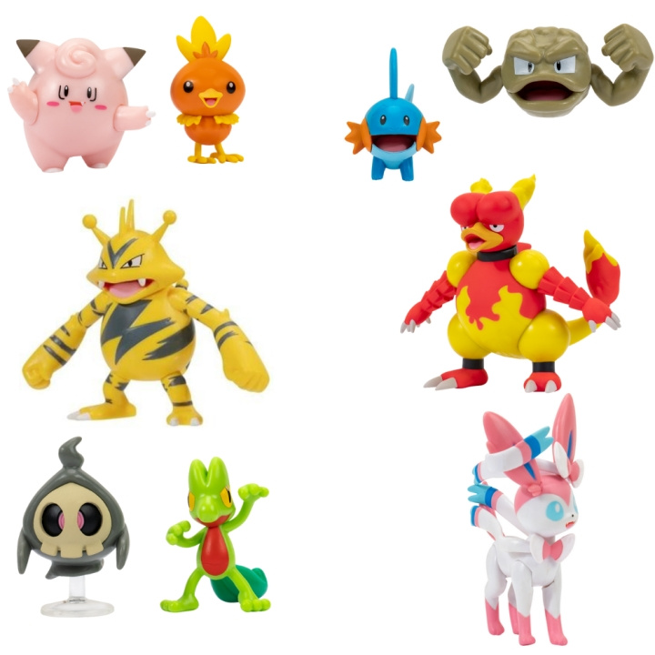 Pokémon Strijdfiguur - ass. (95007-12) in de groep SPEELGOED, KINDER- & BABYPRODUCTEN / Speelgoed / Figuren, Miniaturen & accessoires bij TP E-commerce Nordic AB (C85805)