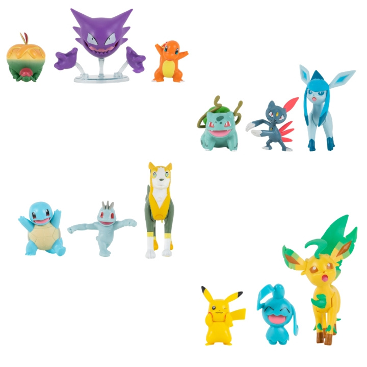 Pokémon Strijdfiguur - 3 PK (95155_10) in de groep SPEELGOED, KINDER- & BABYPRODUCTEN / Speelgoed / Figuren, Miniaturen & accessoires bij TP E-commerce Nordic AB (C85807)