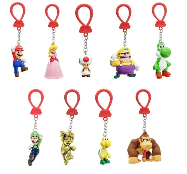 Paladone Super Mario Backpack Buddies ( Assorted ) in de groep SPORT, VRIJE TIJD & HOBBY / Leuke dingen / Verzamelobjecten bij TP E-commerce Nordic AB (C85813)