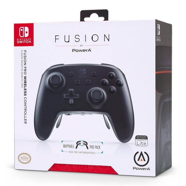 PowerA Fusion Pro Draadloze Controller (Nintendo Switch) - Wit/Zwart in de groep HOME ELECTRONICS / Spelconsoles en accessoires / Nintendo Switch bij TP E-commerce Nordic AB (C85903)