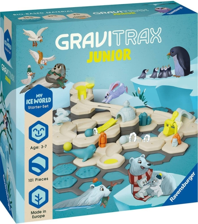 Ravensburger GraviTrax Junior Startset IJs ( 10927060) in de groep SPEELGOED, KINDER- & BABYPRODUCTEN / Speelgoed / Experimenteren en doe-het-zelf bij TP E-commerce Nordic AB (C85904)