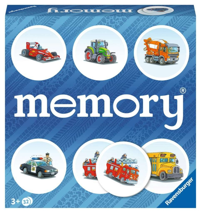 Ravensburger Voertuigen memory® ( 10622378 ) in de groep SPEELGOED, KINDER- & BABYPRODUCTEN / Speelgoed / Bordspellen / Kinderspellen bij TP E-commerce Nordic AB (C85908)