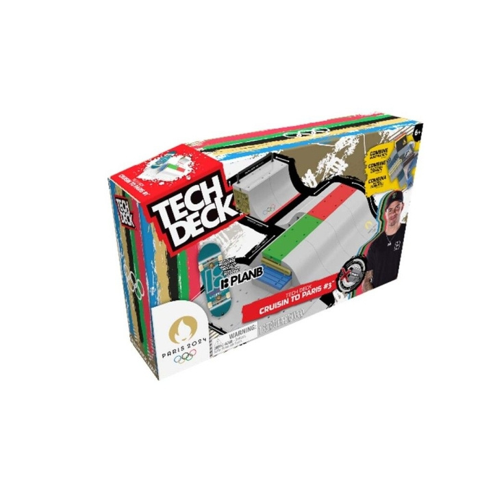 Tech Deck Olympische X-Connect Schepper-Aurélien G. (6070271) in de groep SPEELGOED, KINDER- & BABYPRODUCTEN / Speelgoed / Actie spel bij TP E-commerce Nordic AB (C85913)