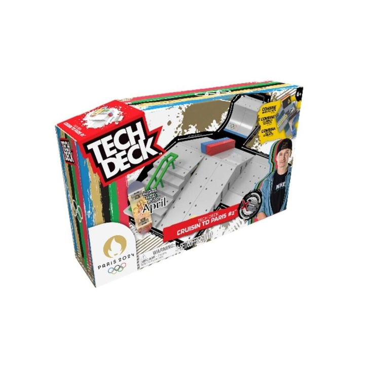 Tech Deck Olympische X-Connect Schepper-Shane O\'Niell (6070270) in de groep SPEELGOED, KINDER- & BABYPRODUCTEN / Speelgoed / Actie spel bij TP E-commerce Nordic AB (C85915)