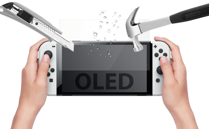 SuBsonic Switch Oled Super Screen Protector - gehard glas 9H Hd in de groep HOME ELECTRONICS / Spelconsoles en accessoires / Nintendo Switch bij TP E-commerce Nordic AB (C85963)