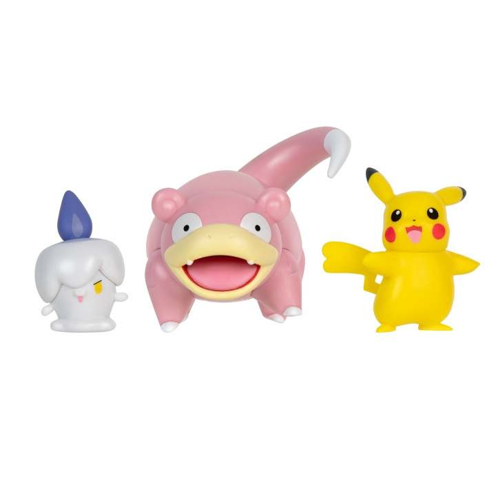 Pokémon Battle Figure 3 Pk - Pikachu Female (PKW3056) in de groep SPEELGOED, KINDER- & BABYPRODUCTEN / Speelgoed / Figuren, Miniaturen & accessoires bij TP E-commerce Nordic AB (C85987)