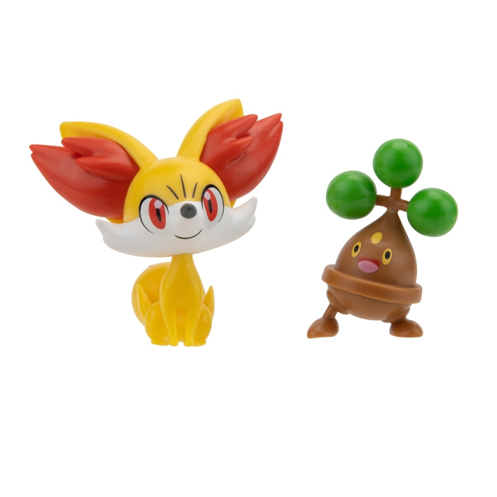 Pokémon Strijdfiguur - Fennekin & Bonsly (PKW3012) in de groep SPEELGOED, KINDER- & BABYPRODUCTEN / Speelgoed / Figuren, Miniaturen & accessoires bij TP E-commerce Nordic AB (C85992)