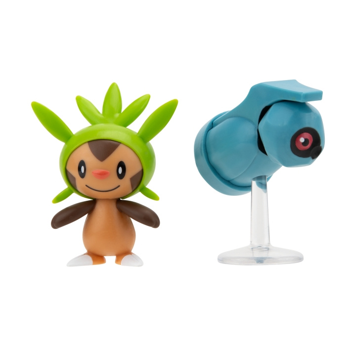 Pokémon Strijdfiguur - Chespin & Beldum (PKW3014) in de groep SPEELGOED, KINDER- & BABYPRODUCTEN / Speelgoed / Figuren, Miniaturen & accessoires bij TP E-commerce Nordic AB (C85993)