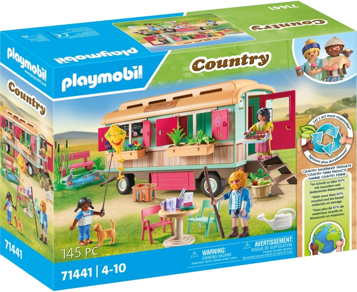 Playmobil Gezellig Woonwagencafé met Moestuin (71441) in de groep SPEELGOED, KINDER- & BABYPRODUCTEN / Speelgoed / Speelgoed bij TP E-commerce Nordic AB (C86012)