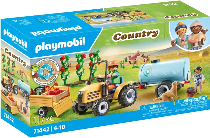 Playmobil Tractor met aanhanger en watertank (71442) in de groep SPEELGOED, KINDER- & BABYPRODUCTEN / Speelgoed / Speelgoed bij TP E-commerce Nordic AB (C86013)