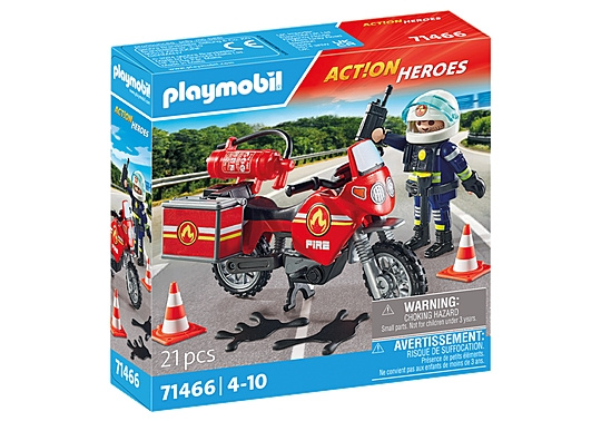 Playmobil Brandweerauto & olievervuiling (71466) in de groep SPEELGOED, KINDER- & BABYPRODUCTEN / Speelgoed / Speelgoed bij TP E-commerce Nordic AB (C86020)