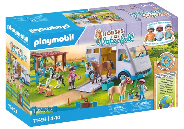 Playmobil Mobiele manege (71493) in de groep SPEELGOED, KINDER- & BABYPRODUCTEN / Speelgoed / Speelset bij TP E-commerce Nordic AB (C86026)