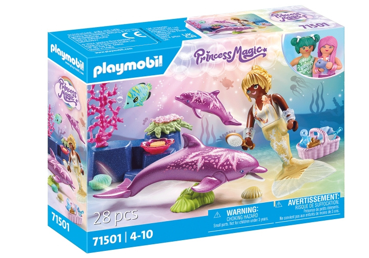 Playmobil Zeemeermin met dolfijnen (71501) in de groep SPEELGOED, KINDER- & BABYPRODUCTEN / Speelgoed / Speelgoed bij TP E-commerce Nordic AB (C86031)